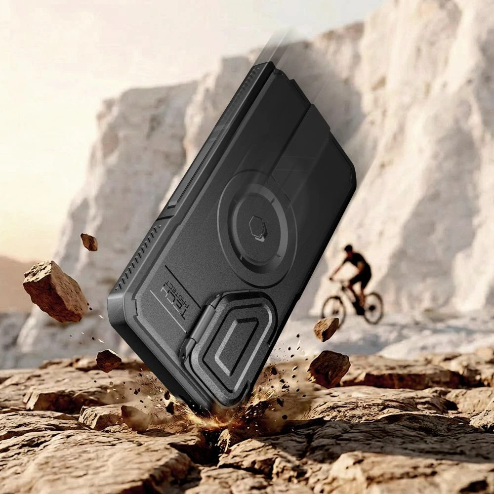 Dėklas Tech-Protect KEVLAR MAGSAFE 2-SET GALAXY S26 ULTRA Juodas