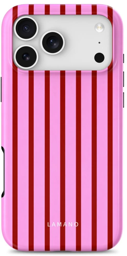 Dėklas Tech-Protect Lamano MagSafe Case for iPhone 18 Pro / 17 Pro - Rožinė/Raudona