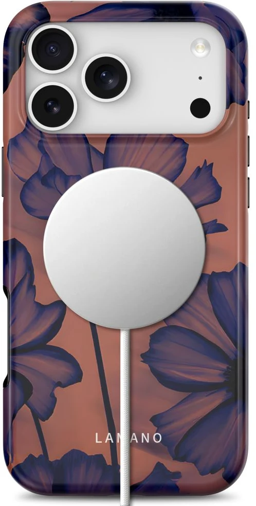 Dėklas Tech-Protect Lamano MagSafe case for iPhone 18 Pro / 17 Pro - navy mėlynas and ruda
