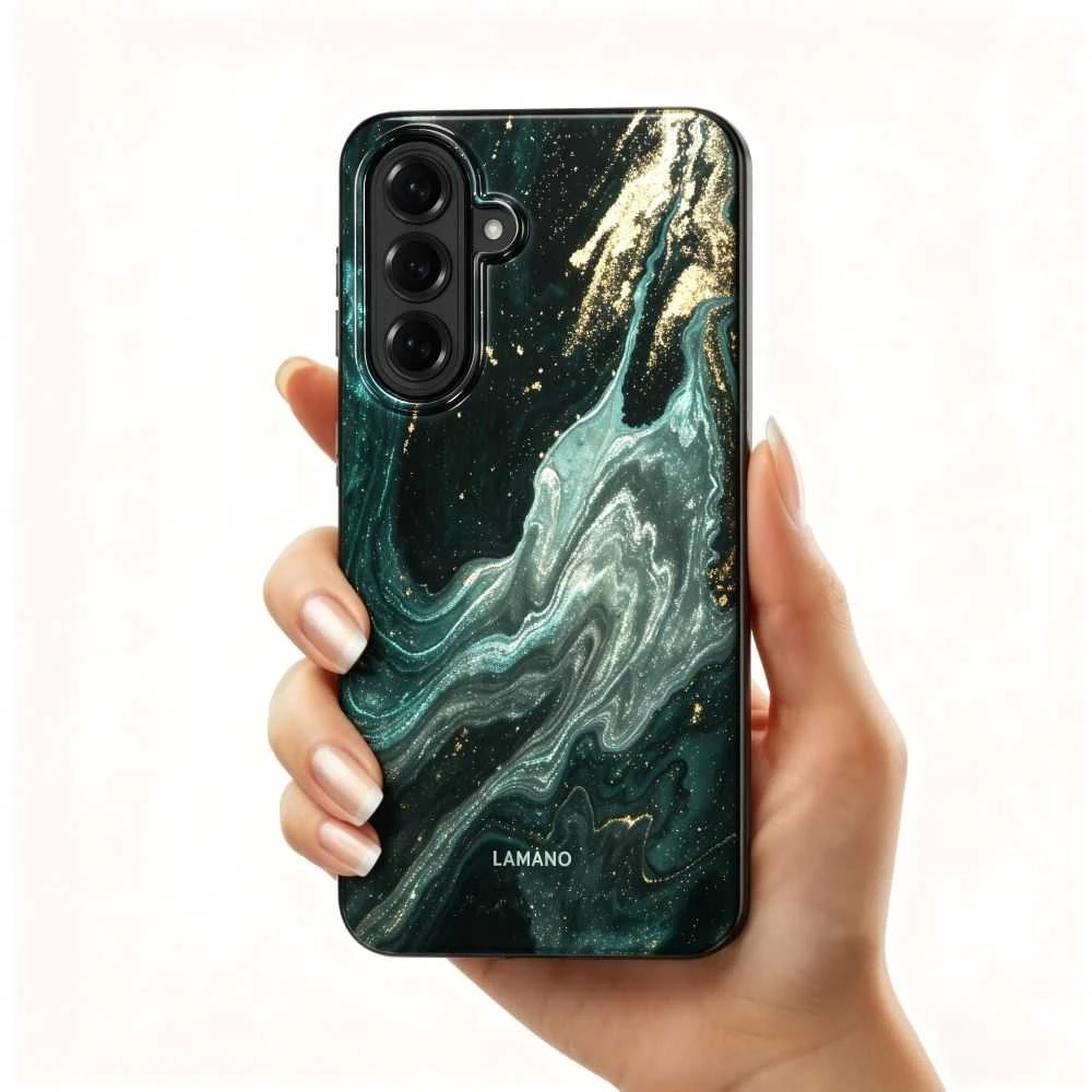 Dėklas Tech-Protect LAMANO MagSafe Samsung Galaxy A57 5G VERDE AURA