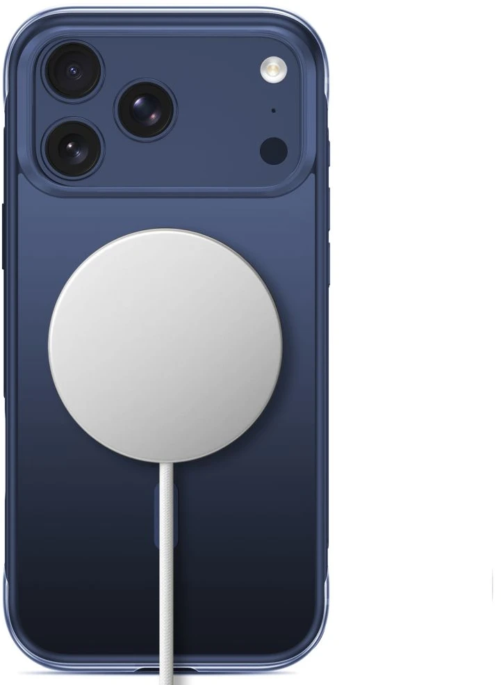 Dėklas Tech-Protect MAGAIR MAGSAFE CC iPhone 17 PRO / 18 PRO MATINIS TAMSIAI MĖLYNAS
