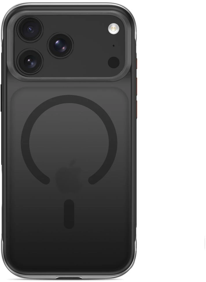 Dėklas Tech-Protect MAGAIR MagSafe CC iPhone 17 PRO MAX / 18 PRO MAX MATINIS Juodas
