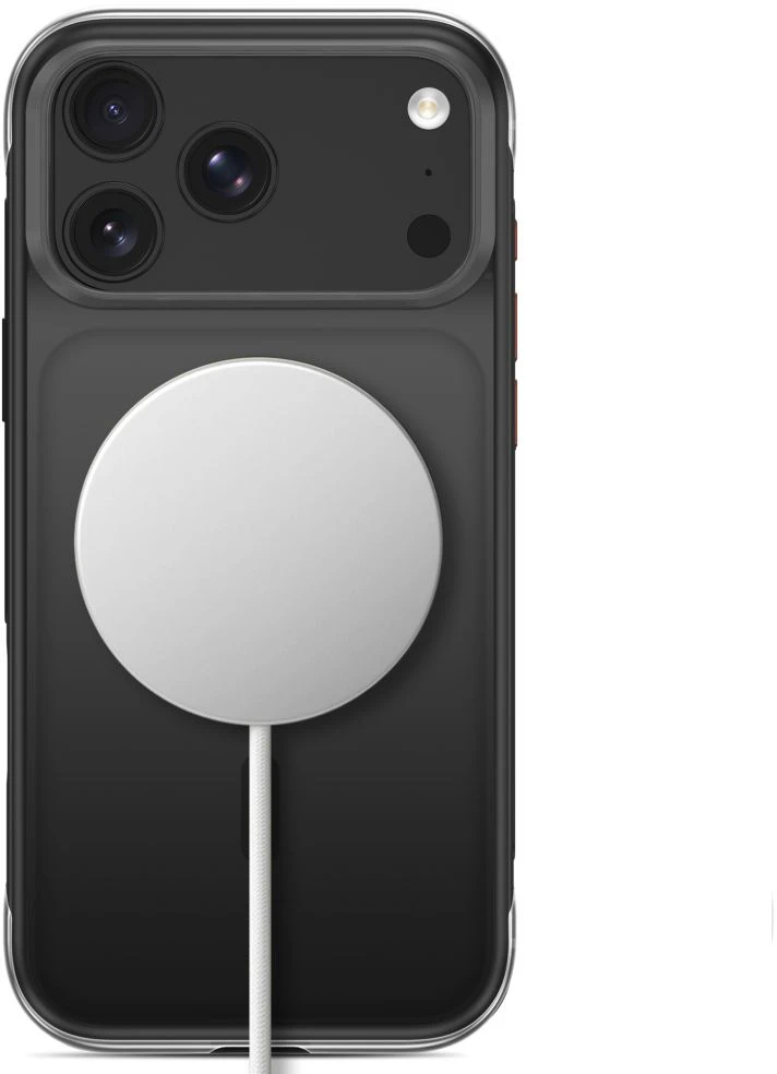 Dėklas Tech-Protect MAGAIR MagSafe CC iPhone 17 PRO MAX / 18 PRO MAX MATINIS Juodas