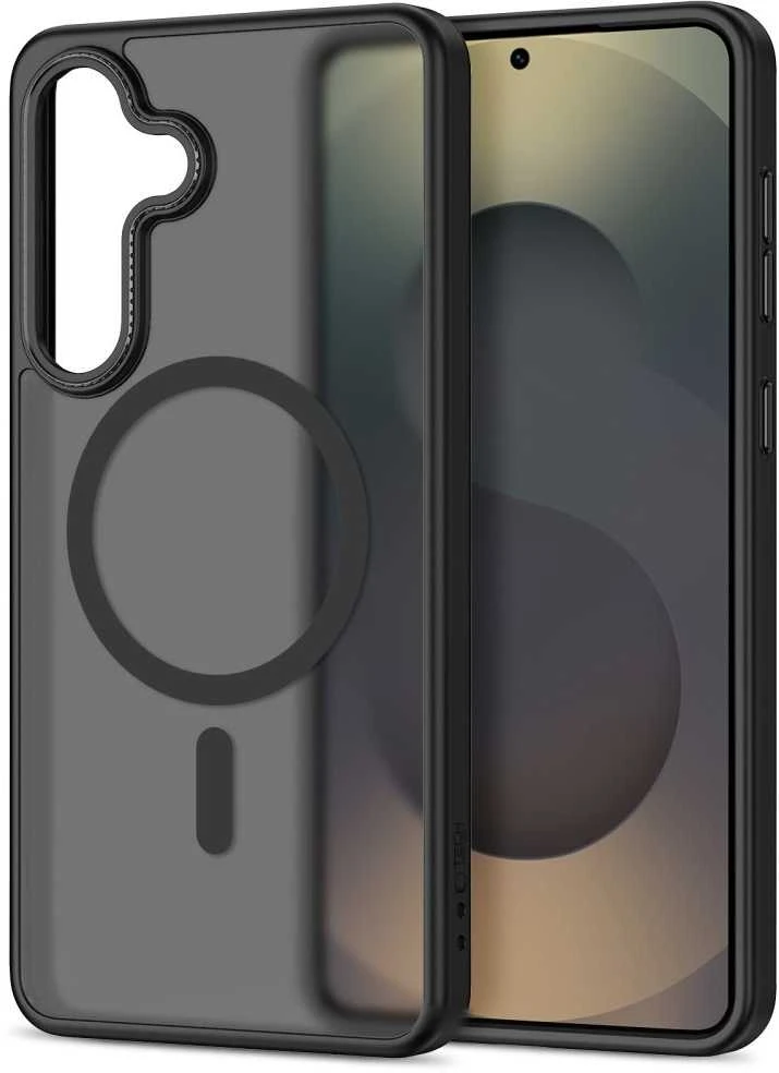 Dėklas Tech-Protect MagCam MagSafe Samsung Galaxy S26+ Plus Matte juodos spalvos