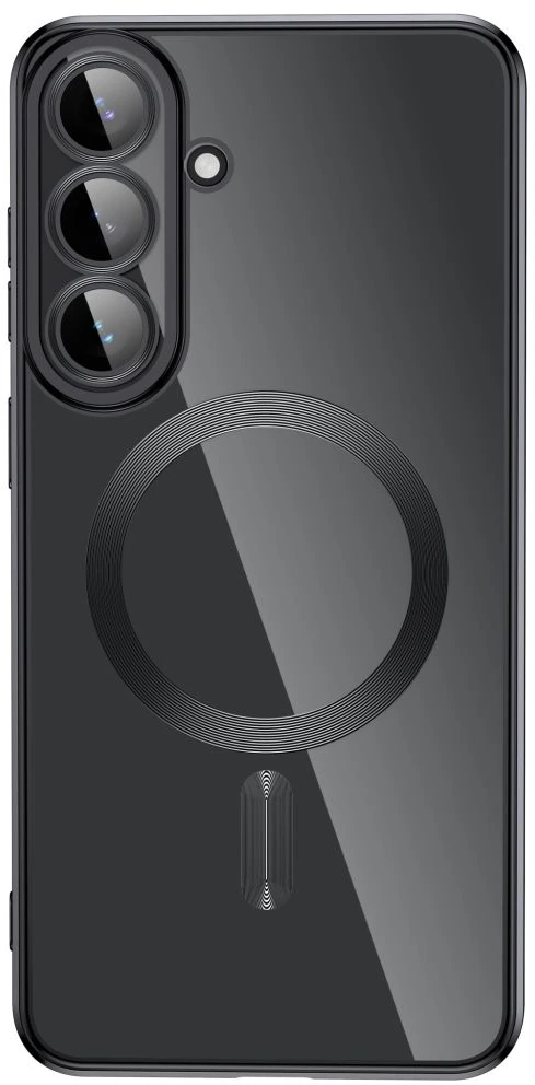 Dėklas TECH-PROTECT MAGFLEX MagSafe Samsung Galaxy S26 FE BLIZGUS juodos spalvos