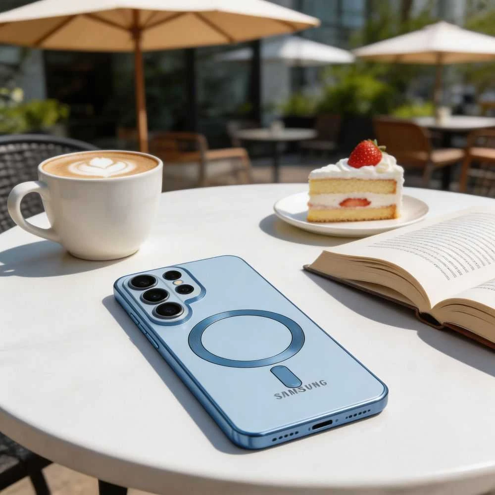 Dėklas Tech-Protect MAGFLEX MagSafe Samsung Galaxy S26 ULTRA SKY Mėlynas