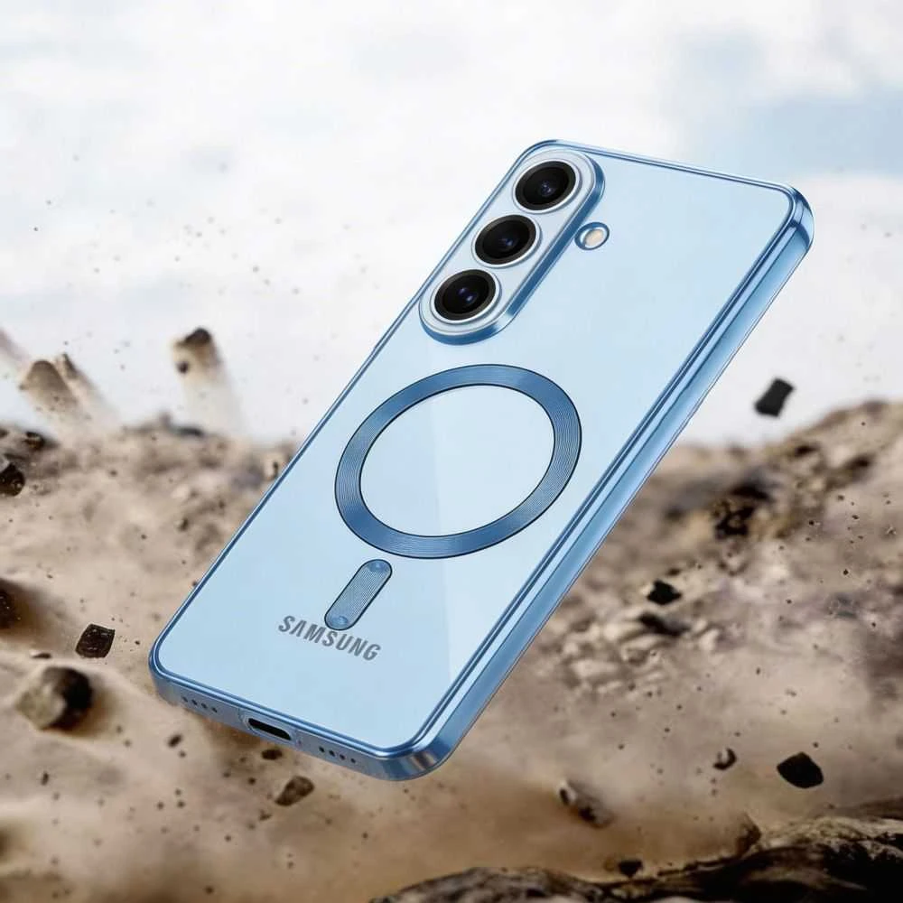 Dėklas Tech-Protect MAGFLEX MagSafe Samsung Galaxy S26 DANGTELIS DANGUS ŽYDRAS