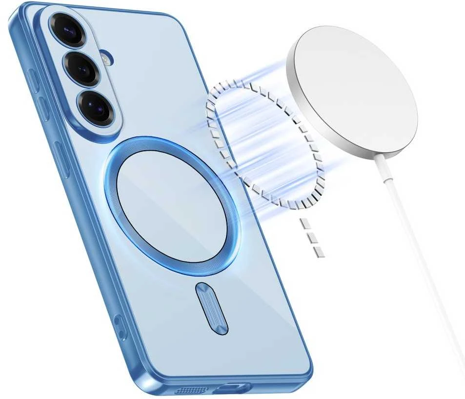 Dėklas Tech-Protect MAGFLEX MagSafe Samsung Galaxy S26 DANGTELIS DANGUS ŽYDRAS