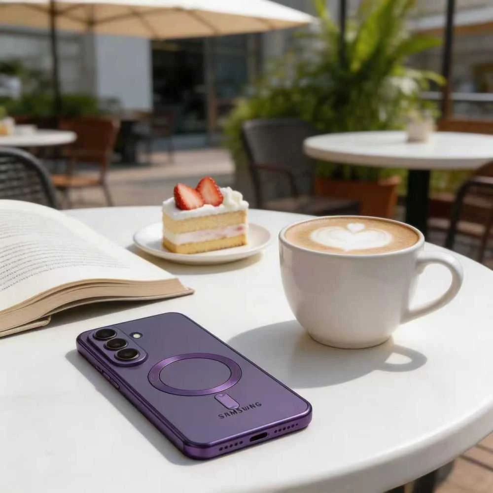 Dėklas Tech-Protect MAGFLEX MagSafe Samsung Galaxy S26 KOBALTO VIOLETINIS