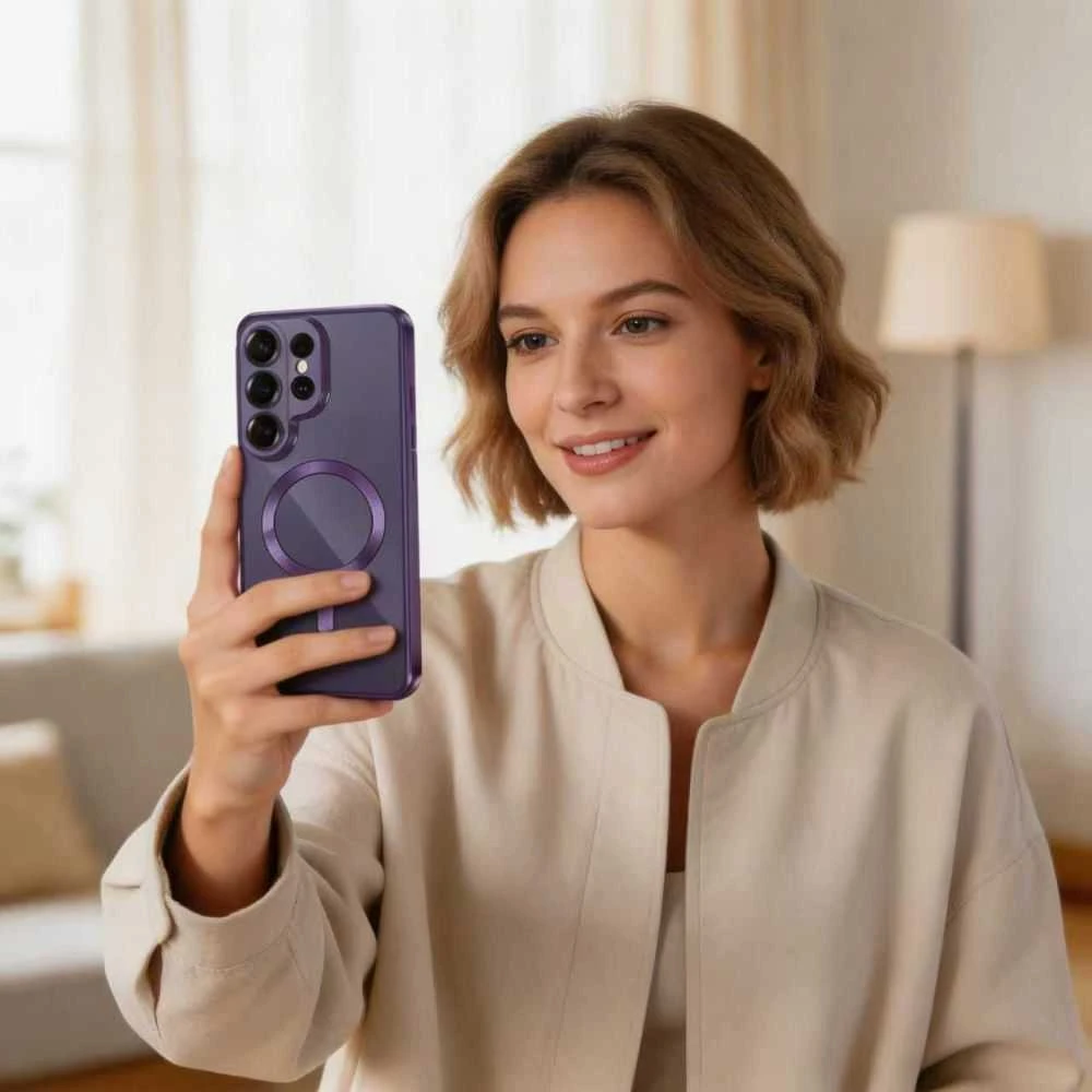 Dėklas Tech-Protect MAGFLEX MagSafe Samsung Galaxy S26 ULTRA KOBALTO VIOLETINIS