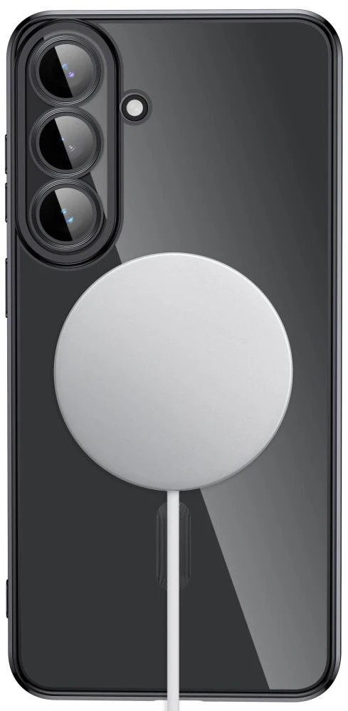 Dėklas TECH-PROTECT MAGFLEX MagSafe Samsung Galaxy S26 FE BLIZGUS juodos spalvos