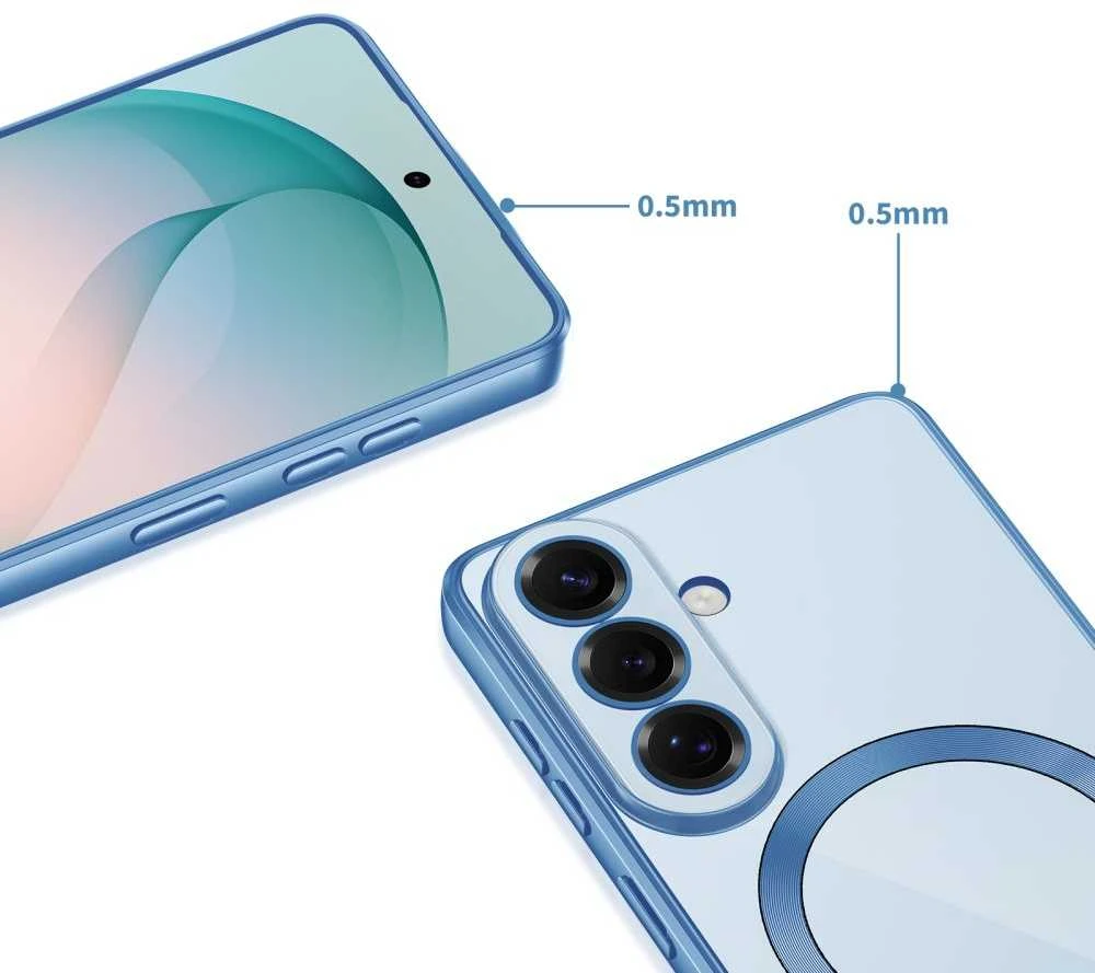 Dėklas Tech-Protect MAGFLEX MagSafe Samsung Galaxy S26 DANGTELIS DANGUS ŽYDRAS