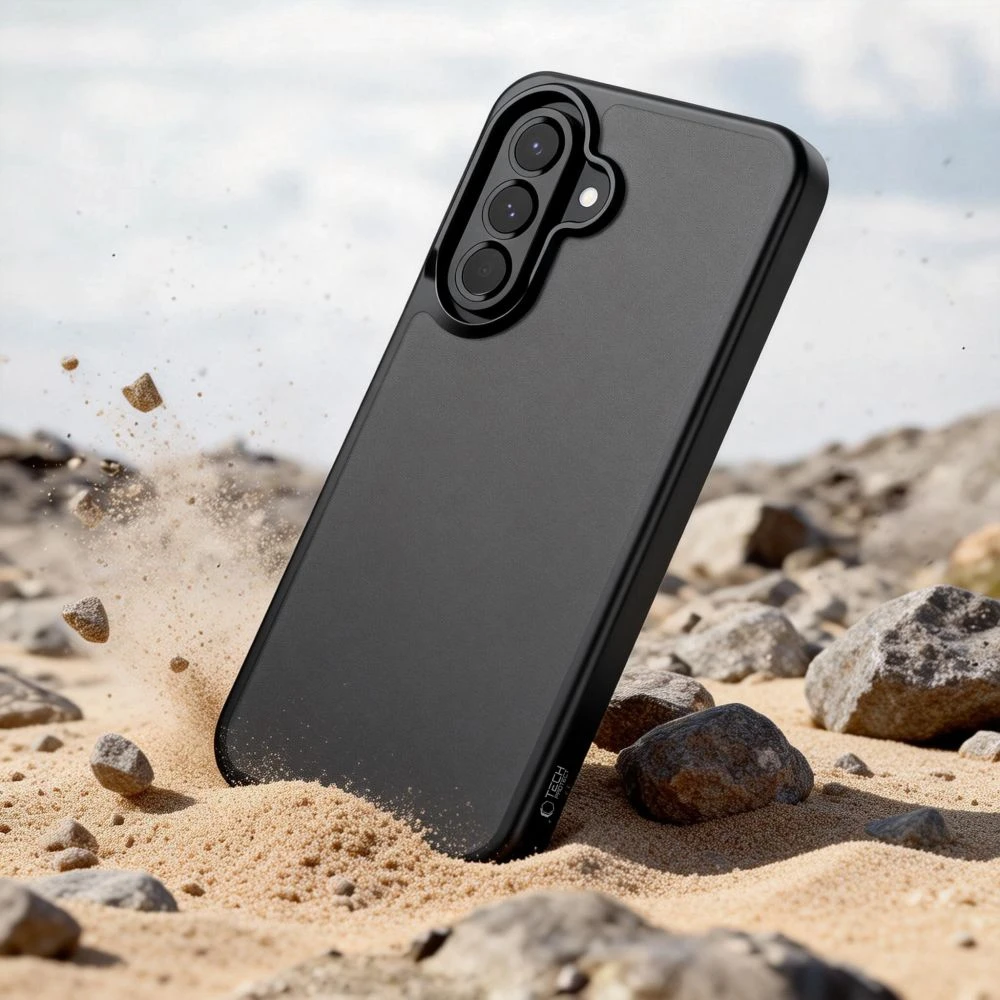 Dėklas Tech-Protect MAGMAT GALAXY A36 / A37 / A56 / A27 5G MATINIS Juodas