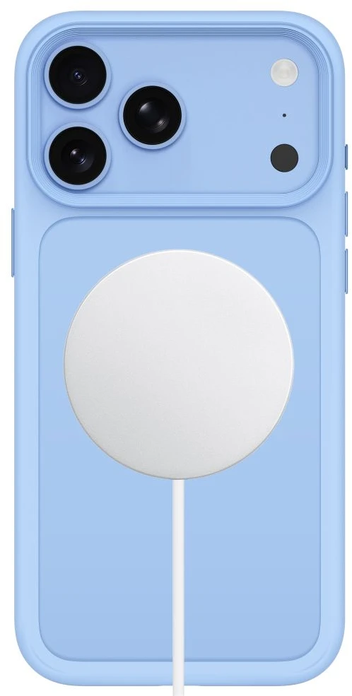 Dėklas Tech-Protect MagMat MagSafe CC iPhone 17 Pro / 18 Pro MATINIS ŠVIESIAI MĖLYNAS