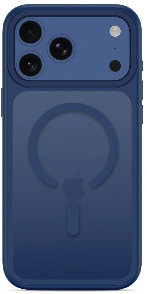 Dėklas Tech-Protect MagMat MagSafe CC iPhone 17 Pro Max / 18 Pro Max MATINIS TAMSIAI MĖLYNAS