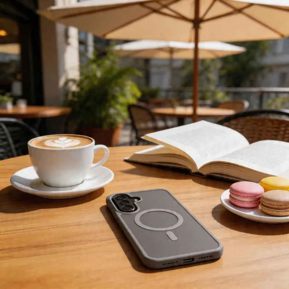 Dėklas „Tech-Protect MAGMAT MagSafe“ „Samsung Galaxy A57 5G“ rytinis telefonas