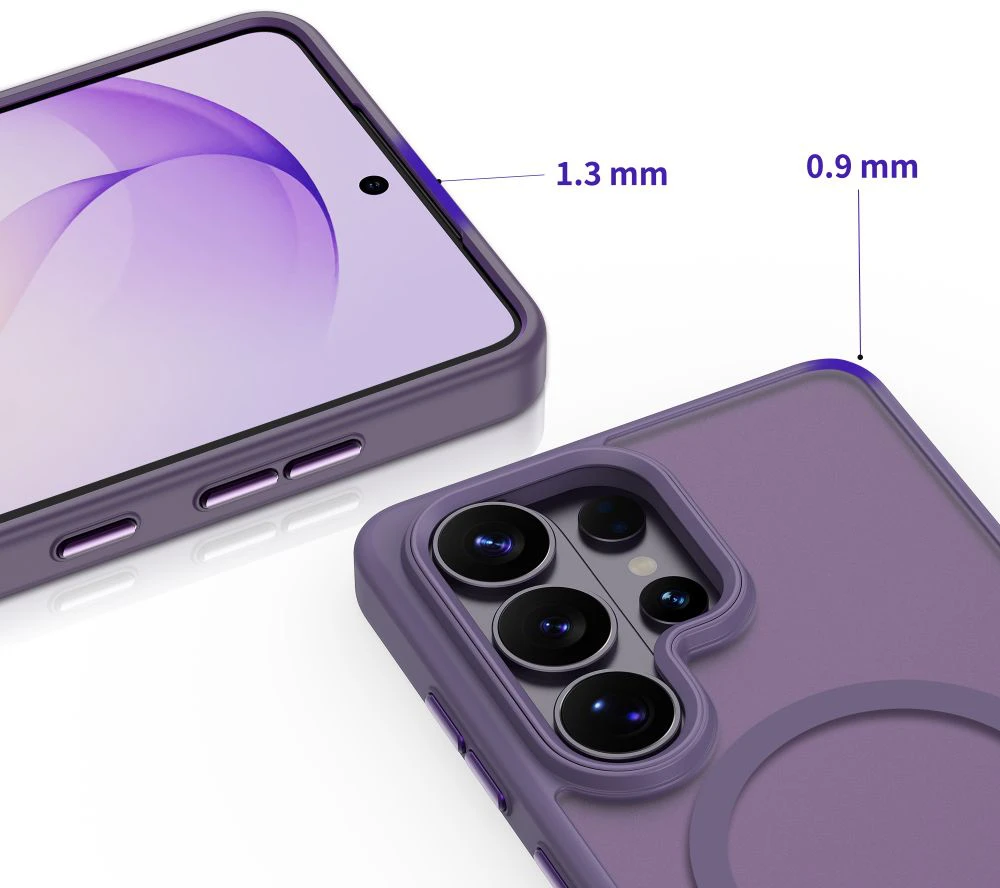 Dėklas Tech-Protect MagMat MagSafe Samsung Galaxy S26 Ultra MATINIS KOBALTO VIOLETINIS