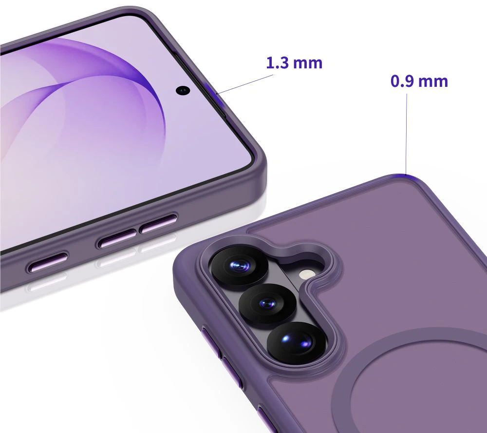 Dėklas Tech-Protect MagMat MagSafe Samsung Galaxy S26 MATINIS KOBALTO VIOLETINIS