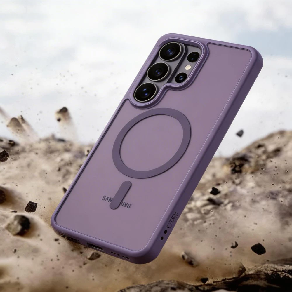 Dėklas Tech-Protect MagMat MagSafe Samsung Galaxy S26 Ultra MATINIS KOBALTO VIOLETINIS