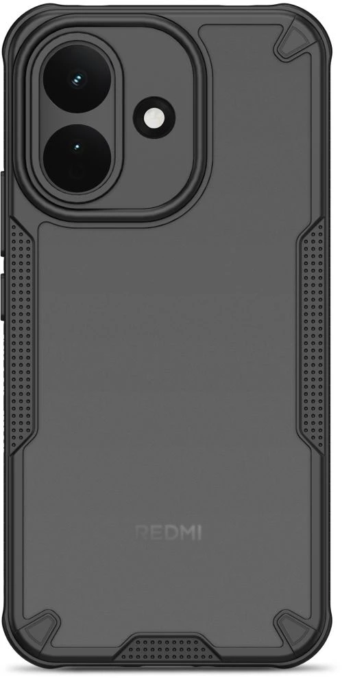 Dėklas Tech-Protect RUGGED SHIELD XIAOMI REDMI NOTE 17 Pro 5G MATINIS Juodas