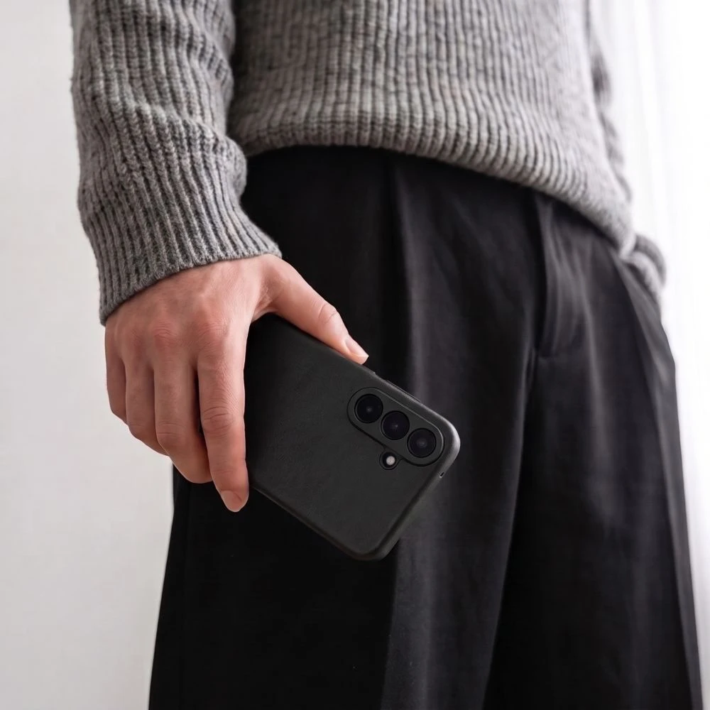 Dėklas Tech-Protect SMART WALLET Samsung Galaxy S26 FE MATINIS Juodas