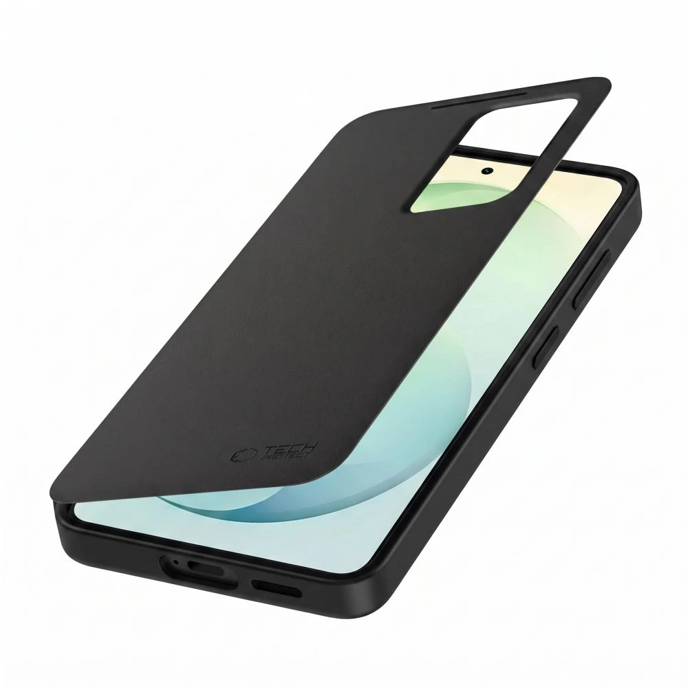 Dėklas Tech-Protect SMART WALLET Samsung Galaxy S26 FE MATINIS Juodas
