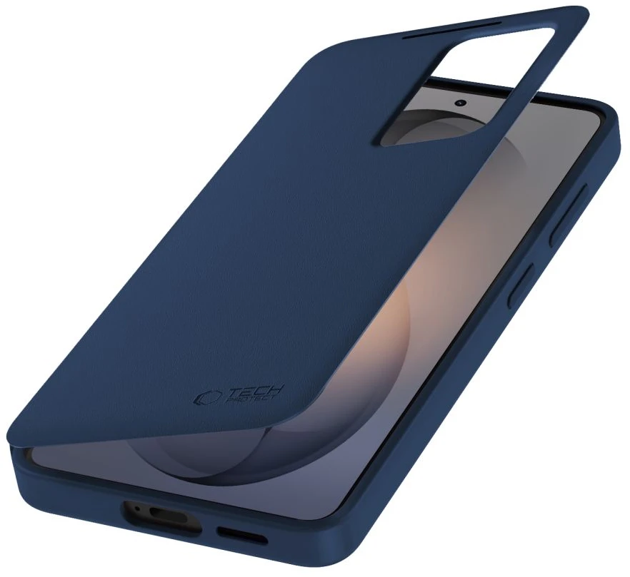 Dėklas Tech-Protect SMART WALLET Samsung Galaxy S26 FE TAMSIAI MĖLYNAS