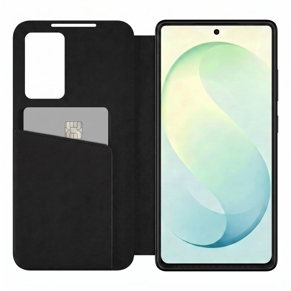 Dėklas Tech-Protect SMART WALLET Samsung Galaxy S26 FE MATINIS Juodas
