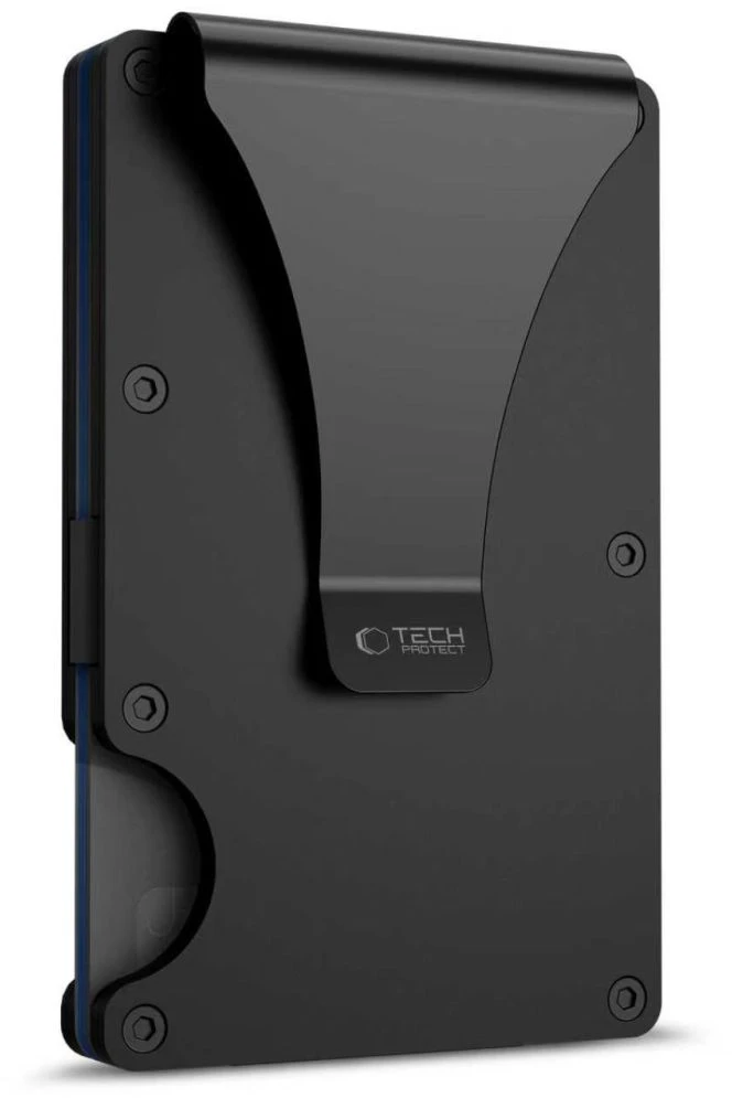 Dėklas TECH-PROTECT THORN RFID KORTELIŲ PINIGINĖ JUODA