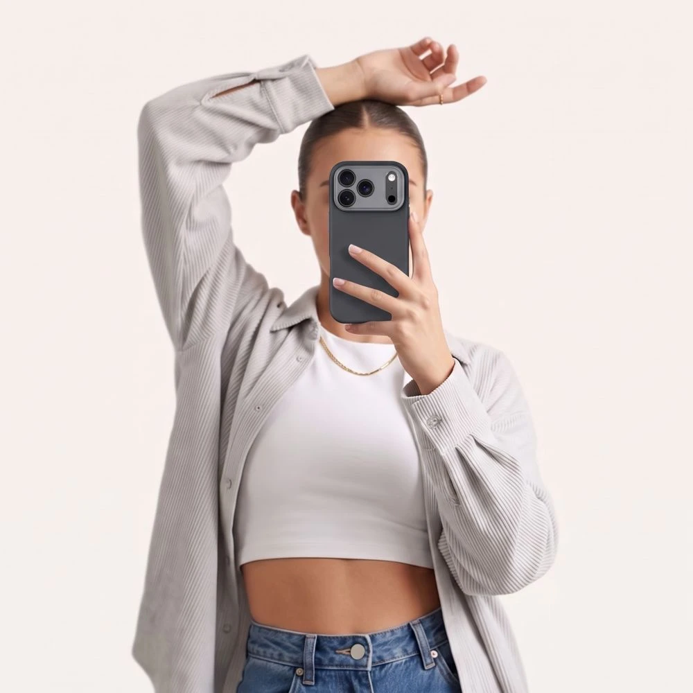 Dėklas Tech-Protect UNIQ MagSafe CC iPhone 17 Pro / 18 Pro ANTRACITO PILKA