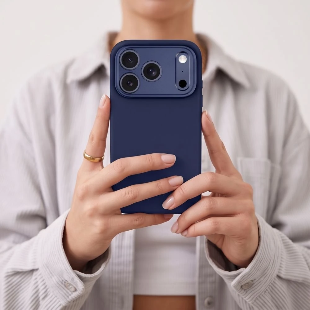 Dėklas TECH-PROTECT UNIQ MagSafe CC iPhone 17 PRO / 18 PRO Tamsiai mėlynas