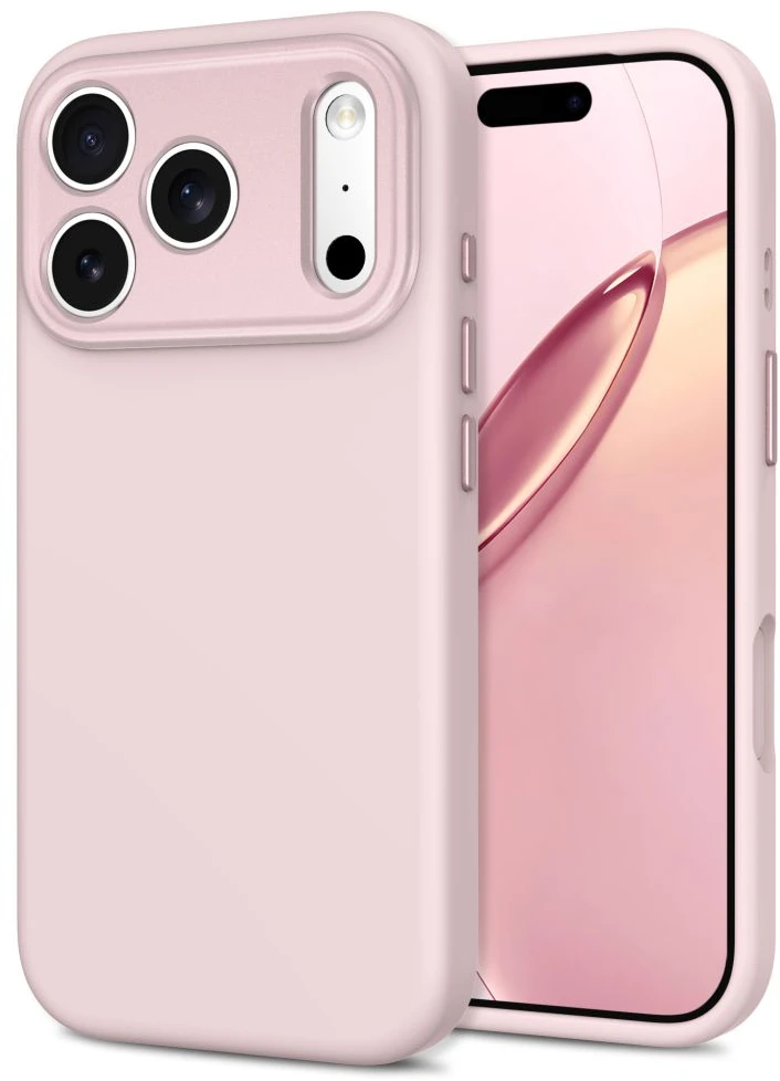 Dėklas TECH-PROTECT UNIQ MagSafe CC iPhone 17 PRO / 18 PRO ŠVELNIAI ROŽINIS