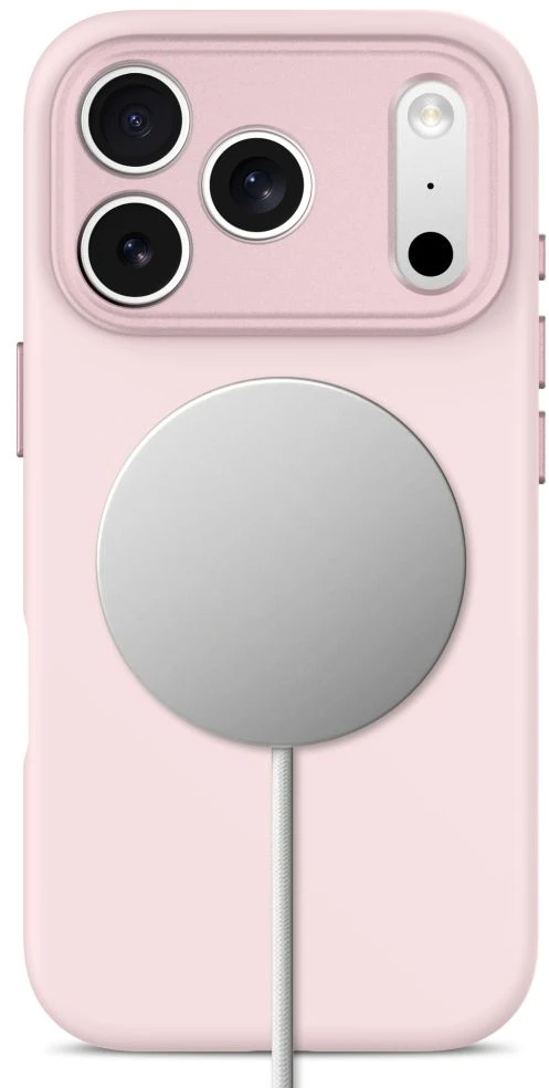 Dėklas TECH-PROTECT UNIQ MagSafe CC iPhone 17 PRO / 18 PRO ŠVELNIAI ROŽINIS