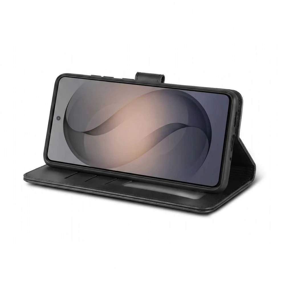 Dėklas Tech-Protect Wallet MagSafe Samsung Galaxy S26 MATINIS Juodas