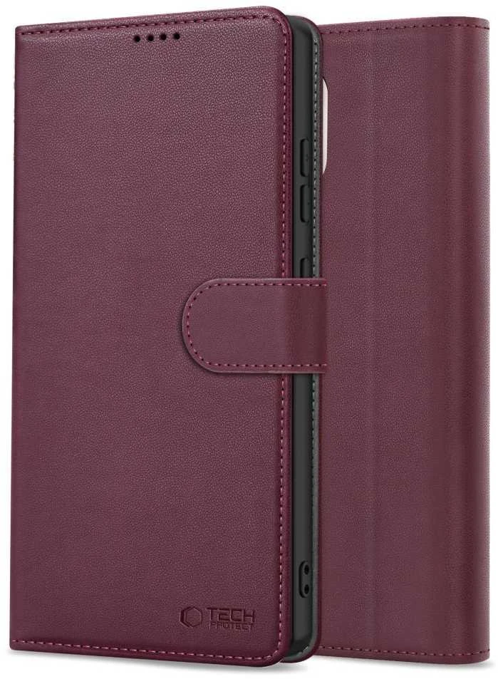 Dėklas Tech Protect „TechProtect“ piniginė „Samsung Galaxy S26 Mulberry“