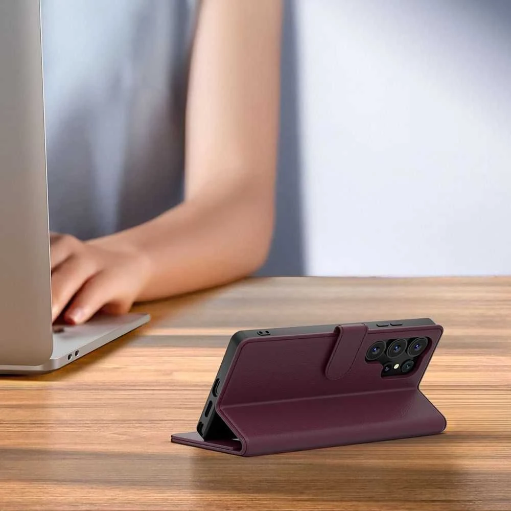 Dėklas Tech-Protect Wallet Samsung Galaxy A27 5G ŠILKMEDŽIO SPALVOS
