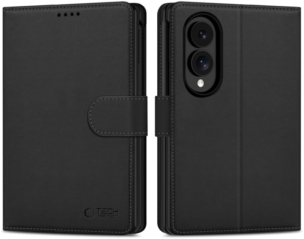 Dėklas Tech-Protect Wallet Samsung Galaxy Z FOLD 8 Juodas