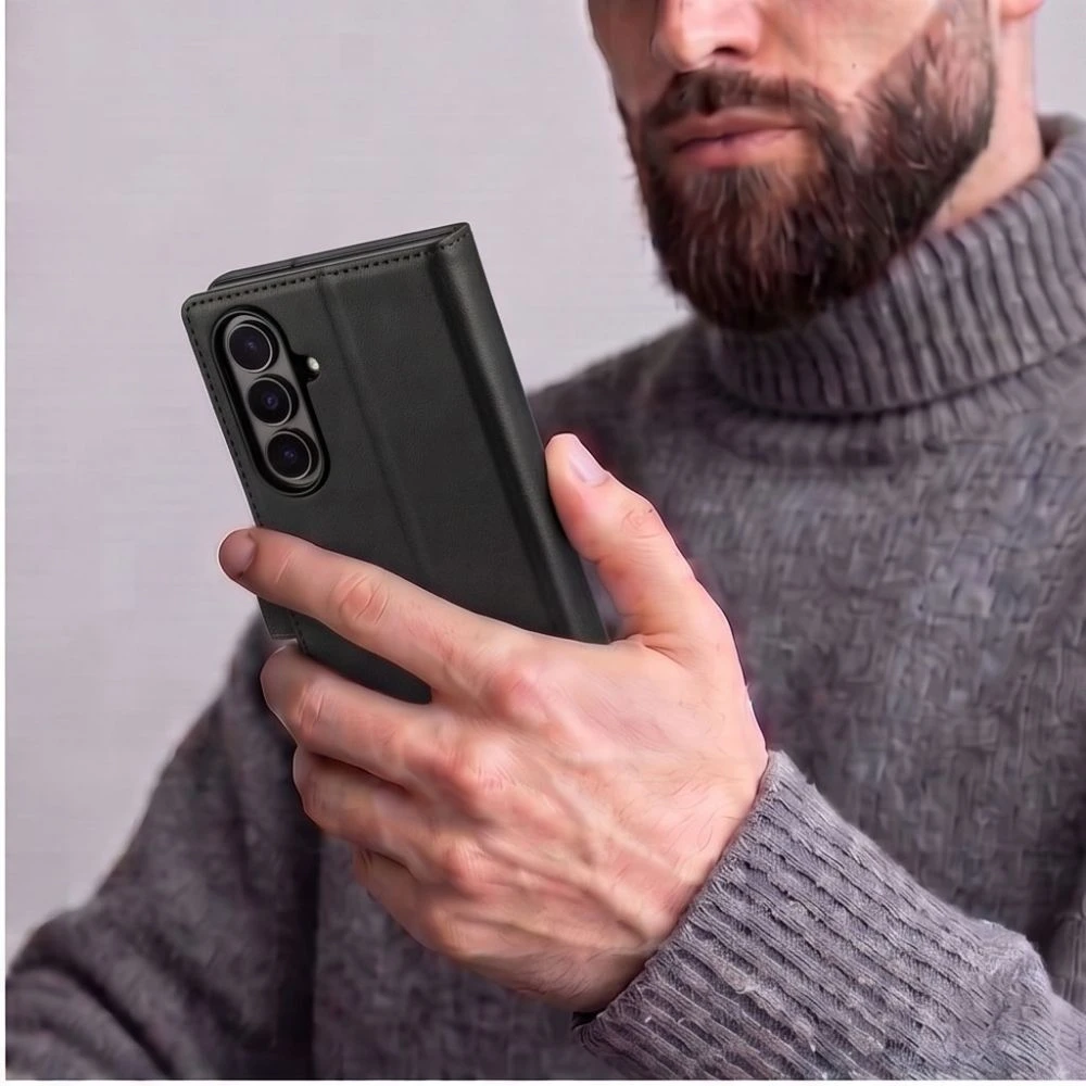 Dėklas Tech-Protect Wallet Samsung Galaxy Z FOLD 8 ULTRA Juodas