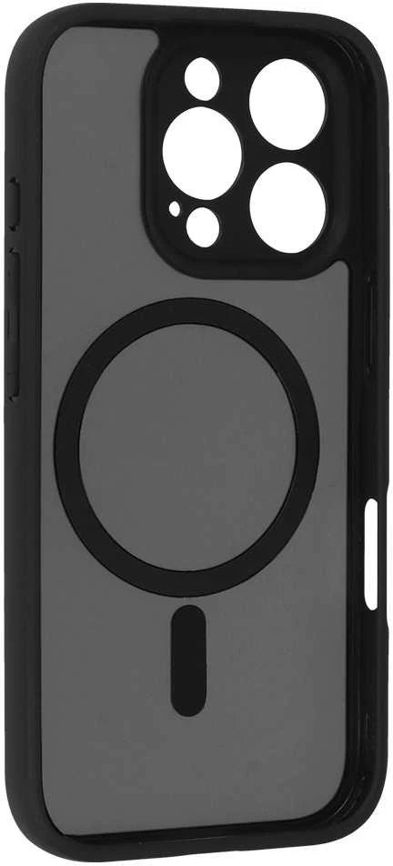 Dėklas Fusion Accessories Tel Protect Full Matte Mag Cover do Xiaomi Redmi Note 15 Pro 4G juodos spalvos