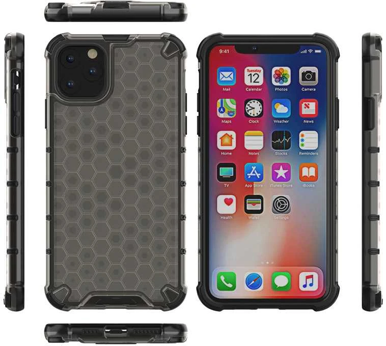 Dėklas Tel Protect Honey Armor skirtas Xiaomi Redmi Note 11 5G/Note 11S 5G/Poco M4 Pro 5G juodas