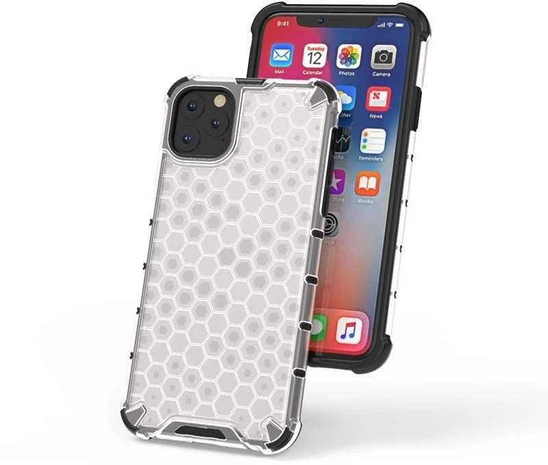 Dėklas Tel Protect „Tele Protect Honey Armor“ sijonas „Xiaomi Redmi Note 10/Note 10S/Poco M5S“ permatomas