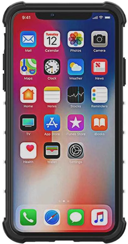 Dėklas Tel Protect „Tele Protect Honey Armor“ sijonas „Xiaomi Redmi Note 10/Note 10S/Poco M5S“ permatomas