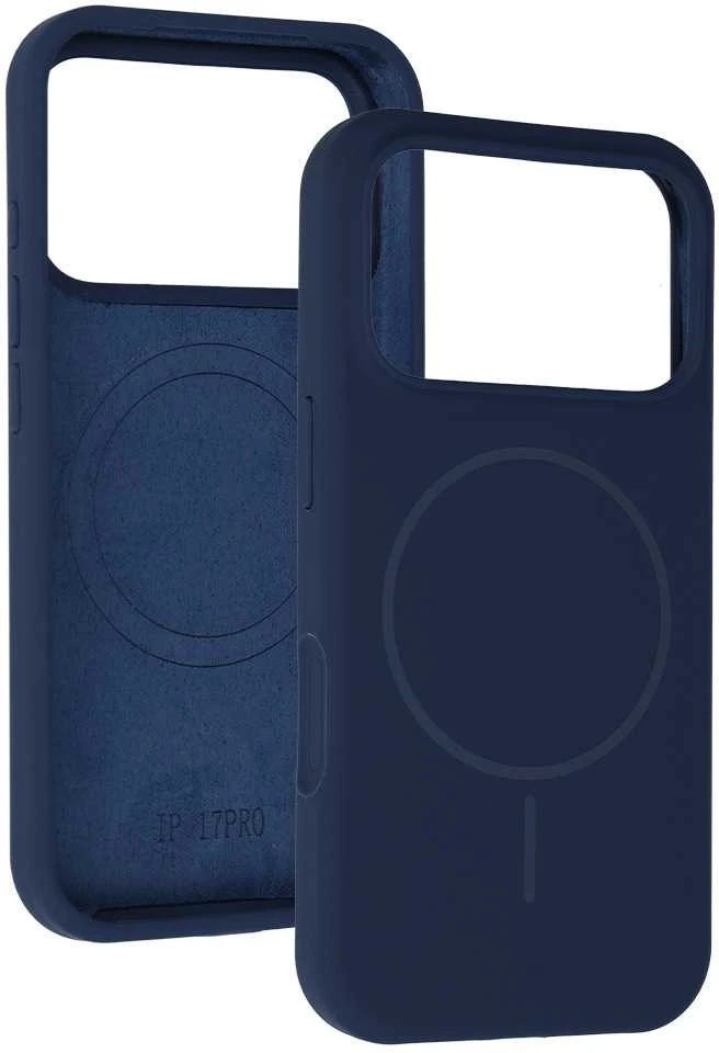 Toptel „Telephone Protect Magsafe Slim“ silikoninis dėklas „Samsung Galaxy S25 FE“, tamsiai mėlynas