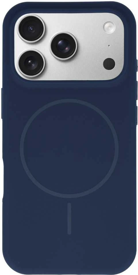 Toptel „Telephone Protect Magsafe Slim“ silikoninis dėklas „Samsung Galaxy S25 FE“, tamsiai mėlynas