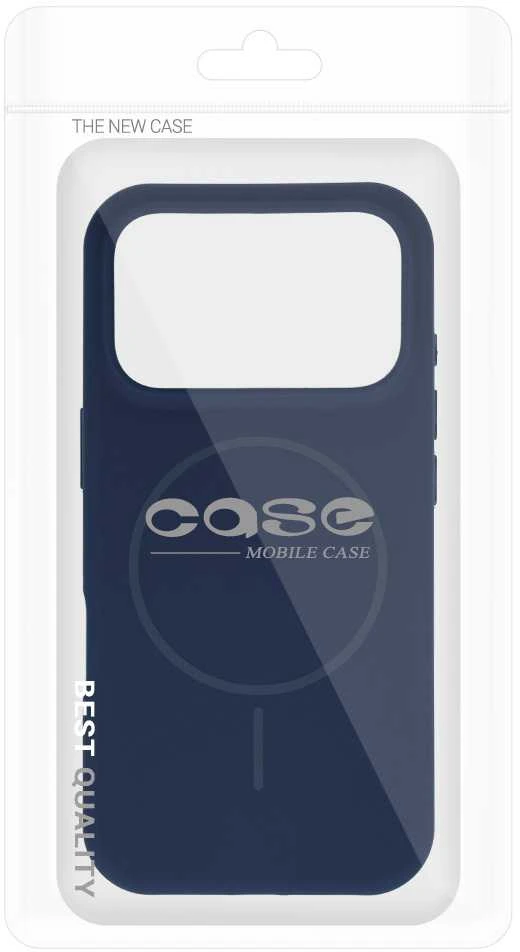 Toptel „Telephone Protect Magsafe Slim“ silikoninis dėklas „Samsung Galaxy S25 FE“, tamsiai mėlynas