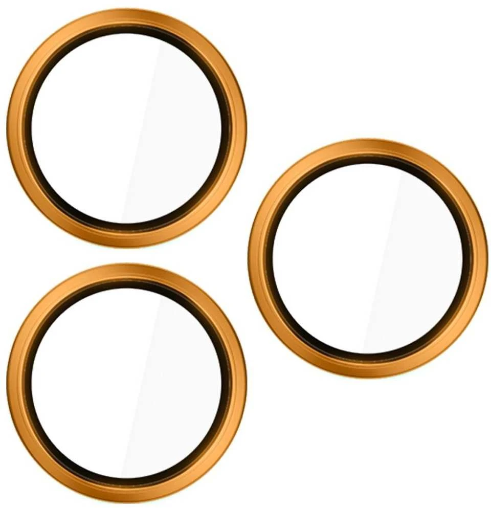 3Mk Protection 3mk HARDY Lens Protection Pro objektyvo stiklas iPhone 17 Pro / 17 Pro Max - oranžinis
