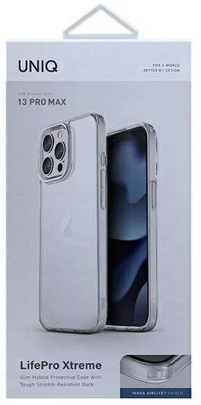 UNIQ dėklas LifePro Xtreme Apple iPhone 13 Pro Max 6,7" skaidrus