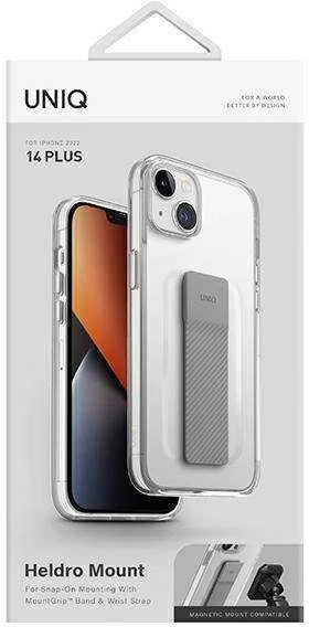UNIQ Heldro Mount Dėklas Apple iPhone 14 Plus / 15 Plus 6,7″ lucent clear