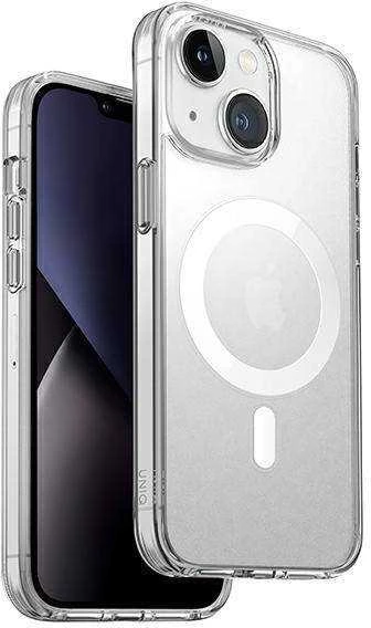 UNIQ LifePro Xtreme dėklas Apple iPhone 14 Plus / 15 Plus 6,7" Magclick Charging, skaidrus, šerkšno spalvos