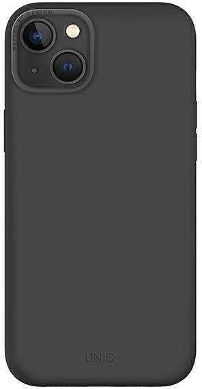 UNIQ Lino Hue Dėklas Apple iPhone 14 Plus/ 15 Plus 6,7″ Magclick Charging charcoal pilkos spalvos